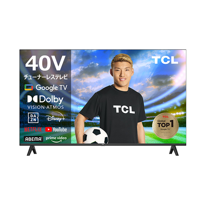 [TCL]2Kチューナーレス40型スマートTV 40S54H