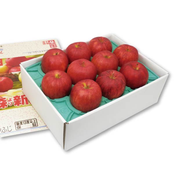 送料込 【青森県産 キタエアップル(株)】 糖度13度保証りんご（サンふじ）の商品画像