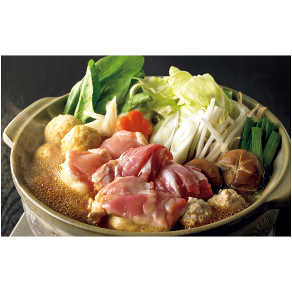 早得_送料込 【鶏三和】 名古屋コーチン味噌鍋セットの商品画像