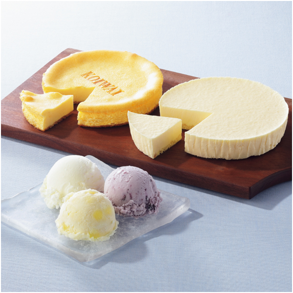送料込 【小岩井農場】 小岩井チーズケーキ＆アイスクリームオリジナルセットの商品画像