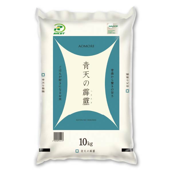 【株式会社ライケット】 青森県産青天の霹靂　10㎏の商品画像