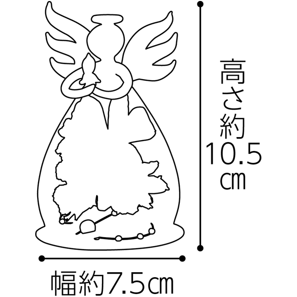 送料込 《母の日》ジュエルフラワー「アンジュ」＋東京堂 芋ロールケーキの商品画像 (6)