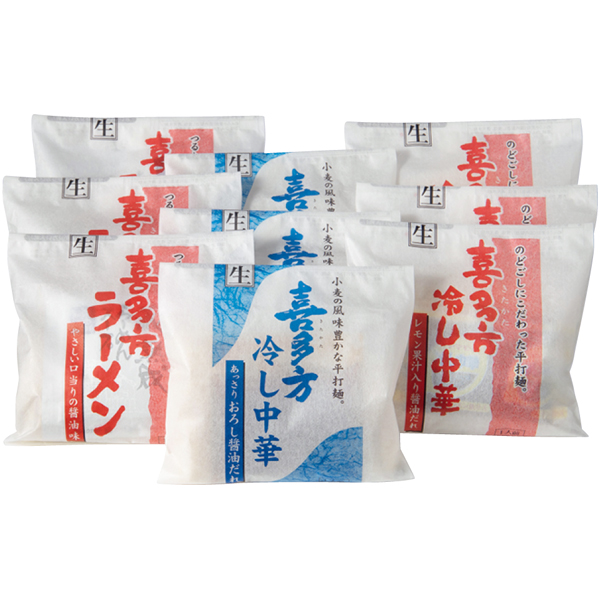 早得_送料込 【喜多方らーめん本舗】 日本麺探訪喜多方ラーメン温冷セットの商品画像 (2)