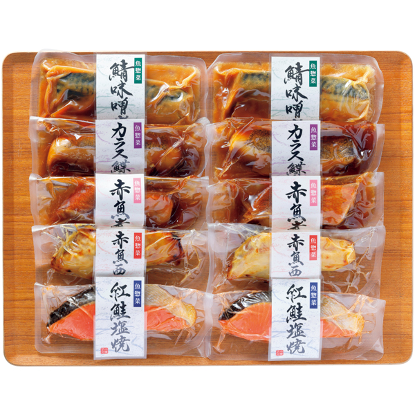早得_送料込 【北海道 小樽フーズ】 湯煎で簡単 焼魚・煮魚詰合せの商品画像 (2)