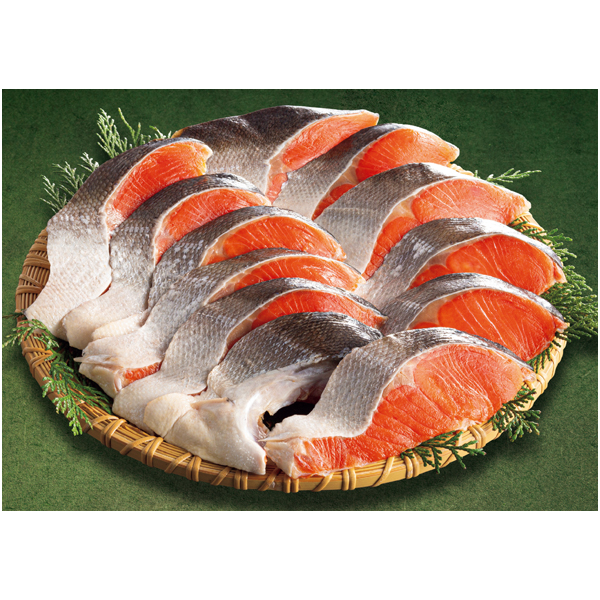 早得_送料込 【海洋】 MSC認証 アメリカ産塩紅鮭切身（甘塩味）の商品画像