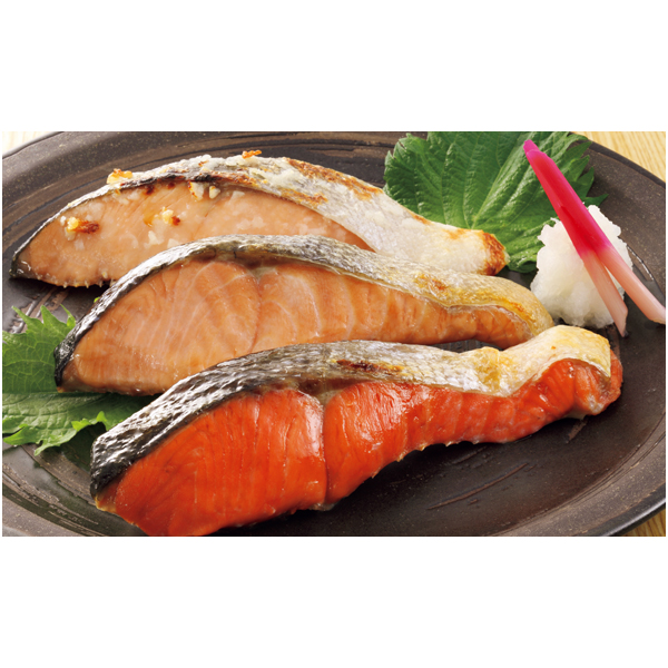 早得_送料込 【北海道 東和食品】 紅鮭秋鮭切身詰合せの商品画像
