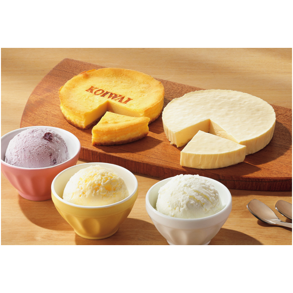 送料込 【小岩井農場】 小岩井チーズケーキ＆アイスクリームオリジナルセットの商品画像