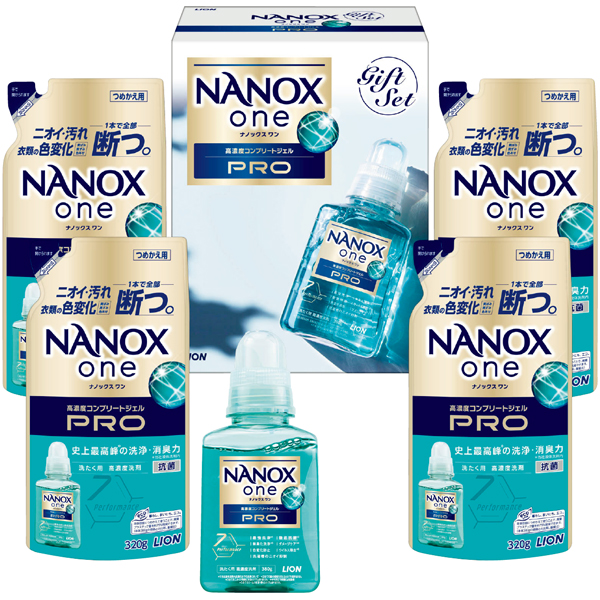 早得_【ライオン】 NANOX one PRO洗剤ギフトの商品画像