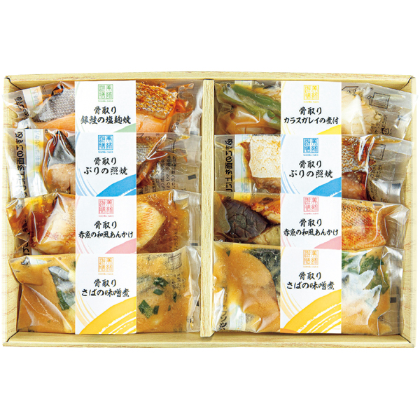 送料込 《web限定》【丸市食品】 レンジで簡単 骨取り煮魚・焼魚詰合せの商品画像