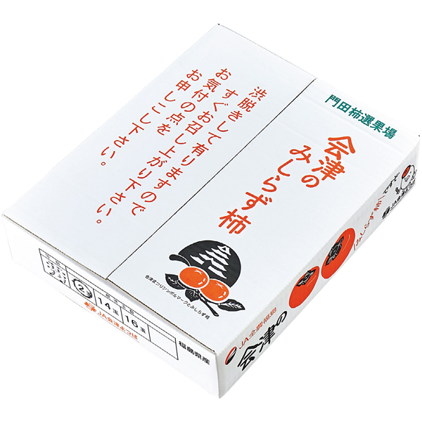 送料込 《web限定》【福島県産】 会津みしらず柿 3.75kg入りの商品画像 (2)