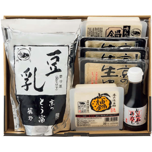 送料込 【京とうふ藤野】 京の豆乳湯葉しゃぶ鍋セットの商品画像