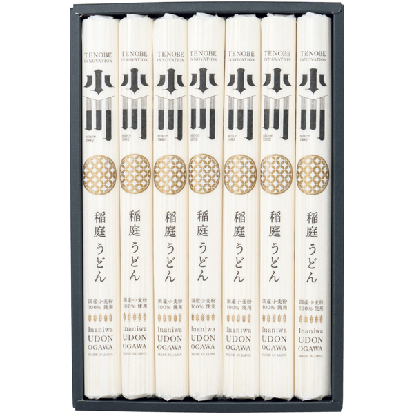 【稲庭うどん小川】 国産小麦粉の稲庭うどんの商品画像