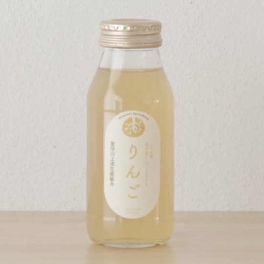[岩手]宮守川上流生産組合 ジュース　りんご黄 180mlの商品画像