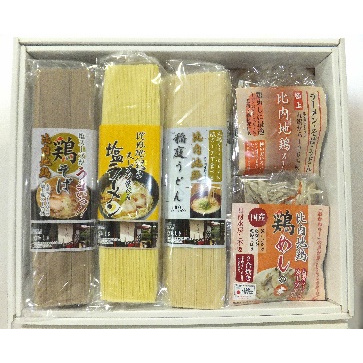 【送料込み】[秋田]京にしき　美味しいグルメセット(そうめん・うどん・麺類)の商品画像
